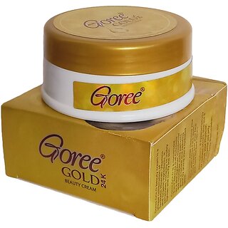 Goree 24K Gold Beauty Skin Care Cream 30gm Goree 24K Gold Beauty Skin Care Cream 30gm