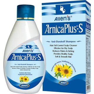 ArnicaPlus S - Anti Dandruff Shampoo 100 ml (Pack of 3) ArnicaPlus S - Anti Dandruff Shampoo 100 ml (Pack of 3)
