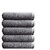 STATUS Stone Grey Towel-Pack of 1