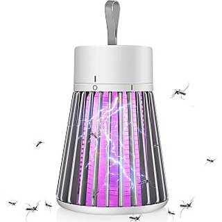                       IIVAAs Eco Friendly Mosquito Killer Machine lamp for USB Powered Table Lamp(31 cm, White)                                              