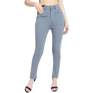                       Mac-Kings Skinny Women Light Blue Jeans                                              