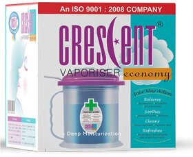 Crescent Economy Facial Steamer For Face Cold And Cough, Blue, Pack Of 1