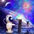Astronaut Light Projector, Space Buddy Projector Night Light for Bedroom with Remote Control and Timer, Astro Alan Star