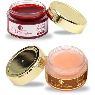 Belledew Combo of Beetroot  Vanilla Tinted Lip Balm with SSoothes cracked and sore lipsPF15, Dark Lips, Chapped Lips