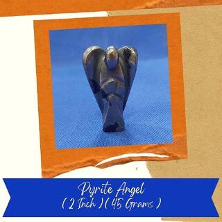 VSP VASTU SAMADHAN - 226 PYRITE ANGEL FOR ABUNDANCE PROTECTION ( 2 Inch ) ( 45 Gram ) VSP VASTU SAMADHAN - 226 PYRITE ANGEL FOR ABUNDANCE PROTECTION ( 2 Inch ) ( 45 Gram )