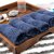 Home Berry Cotton 5 Piece Hand Towel Set, 500 GSM (Blue Color)