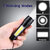 Gaze Me Rechargeable Multi-Functional and Blinker Waterproof LED Torch Flashlight,  Range 200 Meter