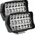 2 PCS Clamp 21 Led Light Bar Fog Lights 2 Pcs With 1 Pcs Pul-Push Switch Fog Lamp Motorbike LED (12 V, 15 W)xc2xa0xc2xa0(Universal For Bike)