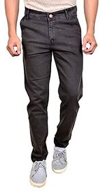 Urja Enterprise KDN Slimfit StreachableCasual Brown Jeans_30 for Men(Pack of 1)