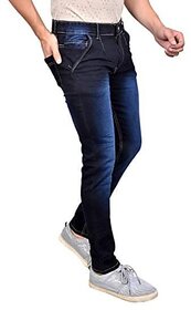 Urja Enterprise KDN Slimfit Streachable Blue Jeans_28 for Men(Pack of 1)