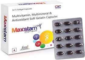 OPTIMA Multivitamin multimineral  Antioxidant gelatin capsuls 2X15 PCS (PACK OF 1)