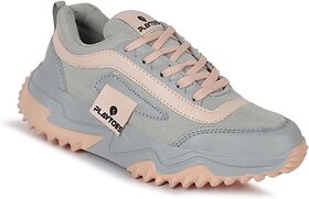 Playtoes Sports Shoes For Women Sneakers For Women (Pink