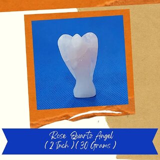 VSP VASTU SAMADHAN - 235 - ROSE QUARTZ ANGEL FOR LOVE, HAPPINESS, BALANCE EMOTIONS AND MEDITATION ( 2 Inch ) ( 30 Gram ) VSP VASTU SAMADHAN - 235 - ROSE QUARTZ ANGEL FOR LOVE, HAPPINESS, BALANCE EMOTIONS AND MEDITATION ( 2 Inch ) ( 30 Gram )