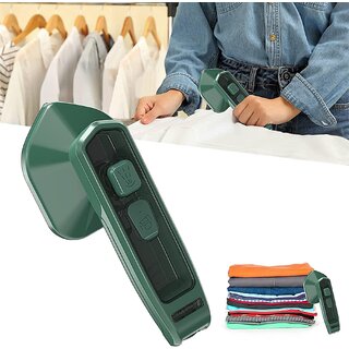                       Micro Steam Iron, Portable Household Fast Heat Ironing Machine, Handheld Clothes Garment Steamer, Mini Steam Iron Suitable for Home and Travel                                              