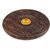 Wooden Incense Base/Plate Elegant Handcrafted Holder for Sticks and Cones with Carved Design