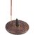 Wooden Incense Base/Plate Elegant Handcrafted Holder for Sticks and Cones with Carved Design