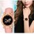 Bolun Queen Dial Pink Leather Belt Girls and Women Analog Watch_Cvvm130