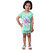 Kid Kupboard Cotton Baby Girls T-Shirt and Short Set, Green, Half-Sleeves, 4-5 Years KIDS6560