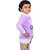 Kid Kupboard Cotton Girls Sweatshirt, Purple, Full-Sleeves, 5-6 Years KIDS6571