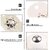 Stratize 8Pcs Self Adhesive Mini Swivel Casters WheelsUniversal Wheels at The Bottom of The Storage Box Swivel Caster Wheels 360 Degree Rotation Pulley for Furniture Various Storage Boxes (8 Pcs)