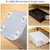 Stratize 8Pcs Self Adhesive Mini Swivel Casters WheelsUniversal Wheels at The Bottom of The Storage Box Swivel Caster Wheels 360 Degree Rotation Pulley for Furniture Various Storage Boxes (8 Pcs)