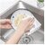 Qolixs Non Woven Reusable and Washable Kitchen Printed Tissue Roll Non-stick Oil Absorbing Paper Roll Kitchen Special Paper Towel Wipe Paper Dish Cloth Cleaning Cloth 50 sheets pack of 1