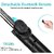 Shine Selfie Stick R1S 3-in-1 Multifunctional Bluetooth Extendable Selfie Sticks with Flash Detachable Wireless Remote Tripod Stand for Mobile Phones (Black)