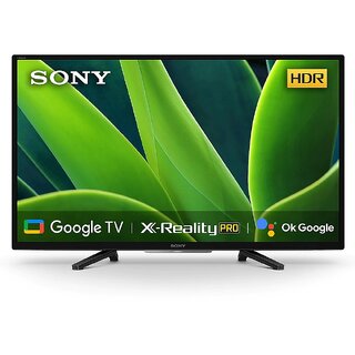                       Sony Bravia 80 cm (32) HD Ready Smart LED Google TV with Dolby Audio  Alexa Compatibility KD-32W830K (Black)                                              