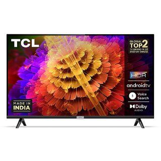                       TCL (43S5200) 109 cm (43 inch) Full HD Android Smart TV with Dolby Surround Sound Technology                                              