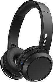 (Refurbished) PHILIPS TAH4205 On-Ear Wireless Headphone with Quick Charging, Upto29Hr Playtime Bluetooth  (Black, On the Ear)