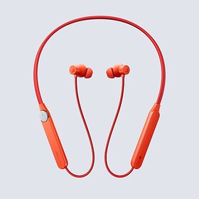 (Refurbished) CMF by Nothing Neckband Pro 50dB Active Noise Cancellation, Smart Dial Design, 37 Hrs playtime Bluetooth  (Orange, In the Ear)