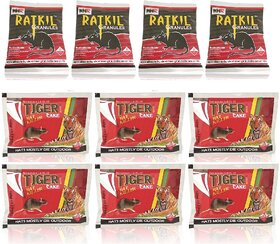 Rat Killer Combo of Biscuit and Granule (Pack of 10)