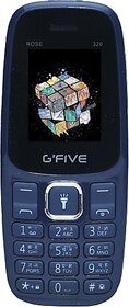 GFive Rose 320 (Dual Sim, 950 mAh Battery, 1.8 Inches Display, Black)