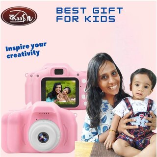                       Kaash Collections Digital Selfie Camera Toy for Kids,13MP 1080P HD Video Camera for Birthday Gift                                              