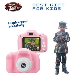                       Kaash Collections Digital Selfie Camera Toy for Kids,13MP 1080P HD Video Camera for Birthday Gift                                              