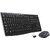 (Refurbished) Logitech MK275 Mouse  Keyboard Combo, Spill-resistant Design Wireless Laptop Keyboard  (Black)