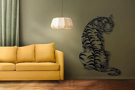 BLIND SHOP Metal Tiger Wall Decor, Metal Wall Art, Animal Wall Decor, Wildlife Metal Art, Tiger Metal Decor, Wild Animal