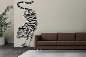 BLIND SHOP Tiger Metal Decor, Metal Wall Art, Year of the Tiger, Wildlife Wall Art,Above Bed Decor,Tiger Metal Wall Art,