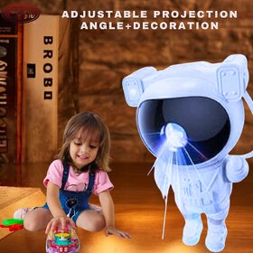 Kaash collections Astronaut Galaxy Projector with Remote Control-360 Adjustable Timer Kids Astronaut Nebula Night Light