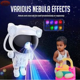 Kaash collections Astronaut Galaxy Projector with Remote Control-360 Adjustable Timer Kids Astronaut Nebula Night Light