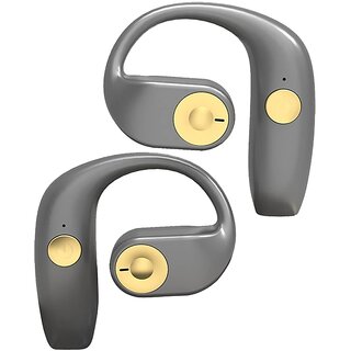                       Digimate Earbuds With Charging Case 6 Hours Play Time Bluetooth Version 5.3 With MIC (BH-01, Grey)                                              