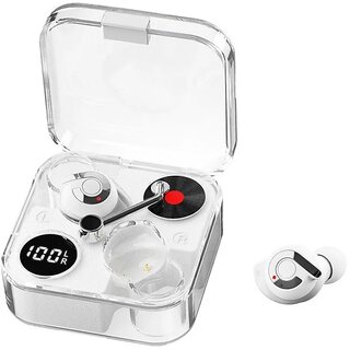                       Digimate Earbuds With Charging Case 6 Hours Play Time Bluetooth Version 5.3 With MIC (DG-EP08, White)                                              