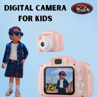                       Kaash Collections Digital Selfie Camera Toy for Kids,13MP 1080P HD Video Camera for Birthday Gift                                              