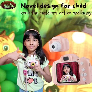                       Kaash Collections Digital Selfie Camera Toy for Kids,13MP 1080P HD Video Camera for Birthday Gift                                              
