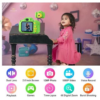 Kaash Collections Digital Selfie Camera Toy for Kids,13MP 1080P HD Video Camera for Birthday Gift Kaash Collections Digital Selfie Camera Toy for Kids,13MP 1080P HD Video Camera for Birthday Gift