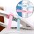 Bathroom Soft Thicker Warmer Stretchable Washable Cloth Toilet Seat Cover Pads, Toilet Seat Lifter Handle, Cover Handle No Need Glue No Worry About Falling Off and Hygienic