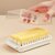 Plastic Butter Box with Cutter and lid, Cheese Butter Storage Box with Slicer for Easy Cutting,Transparent Butter containers for Fridge Plastic Butter Dish with Lid Cheese Butter Box