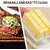 Plastic Butter Box with Cutter and lid, Cheese Butter Storage Box with Slicer for Easy Cutting,Transparent Butter containers for Fridge Plastic Butter Dish with Lid Cheese Butter Box
