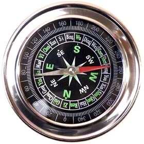 STAR MAGIC First Quality Magnetic Compass Stainless Steel