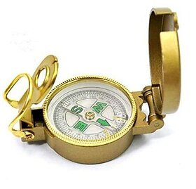 Star Magic Brass Metal Magnetic Compass